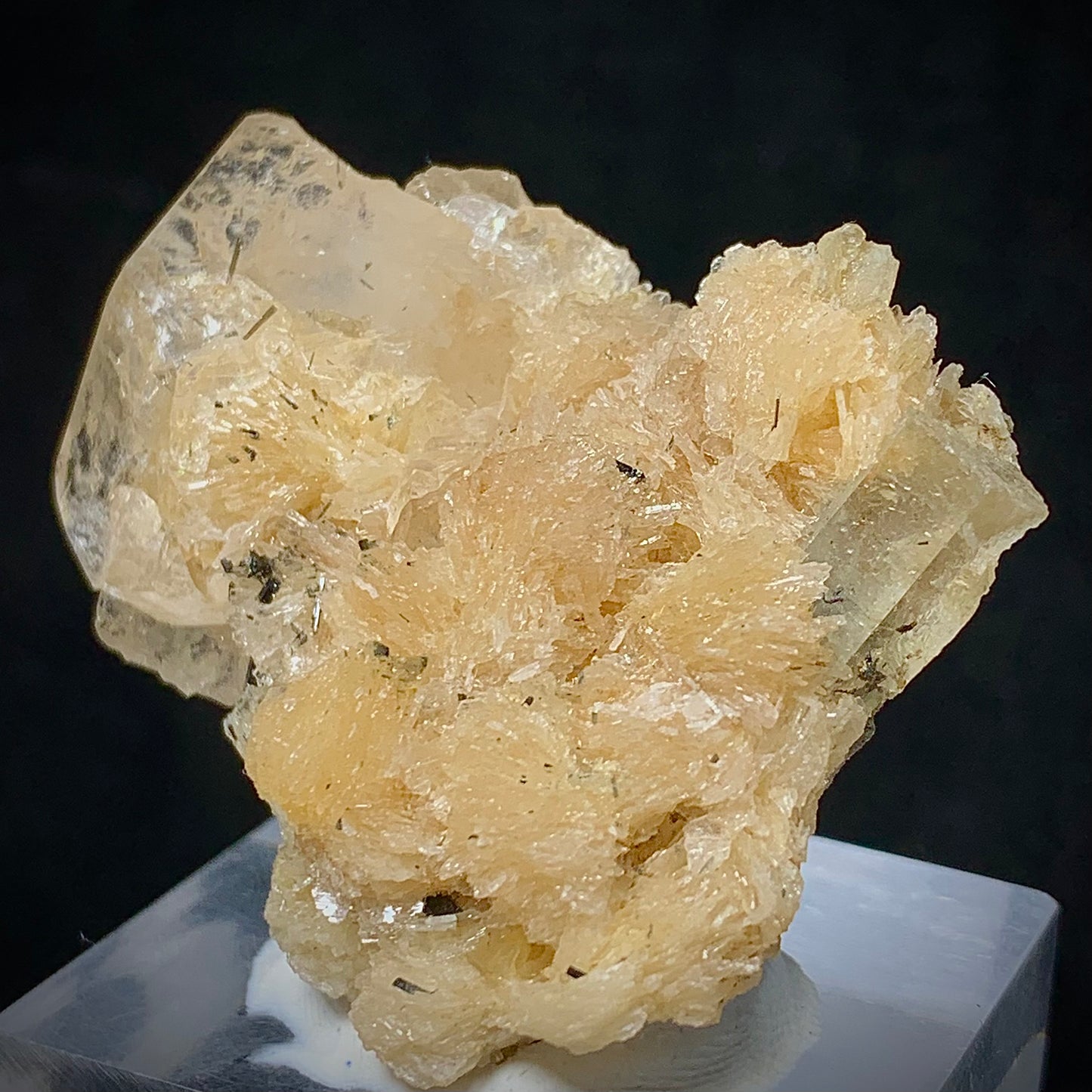 Topaz, Aquamarine, Albite, 220 Carats, 44 Grams, Skardu Pakistan, Himalayan Mineral, Triple Association, Gem Crystal, Collector Specimen, Miniature Specimen, Beryl, Topaz on Matrix