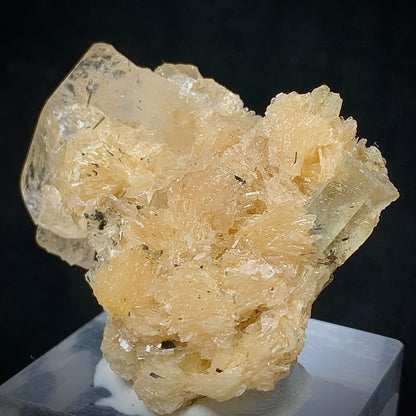 Topaz, Aquamarine, Albite, 220 Carats, 44 Grams, Skardu Pakistan, Himalayan Mineral, Triple Association, Gem Crystal, Collector Specimen, Miniature Specimen, Beryl, Topaz on Matrix