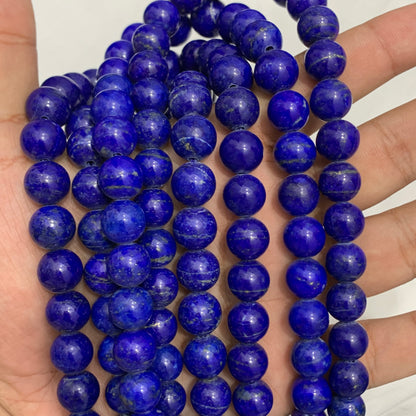 Lapis Lazuli beads, Royal Blue Lapis, AAA Grade, Afghan Lapis, Natural Crystal, Golden Pyrite, Large Lapis, Mineral Specimen, Home Decor Crystal, Lapidary Rough, Carving Stone, Investment Stone, Deep Blue Lapis