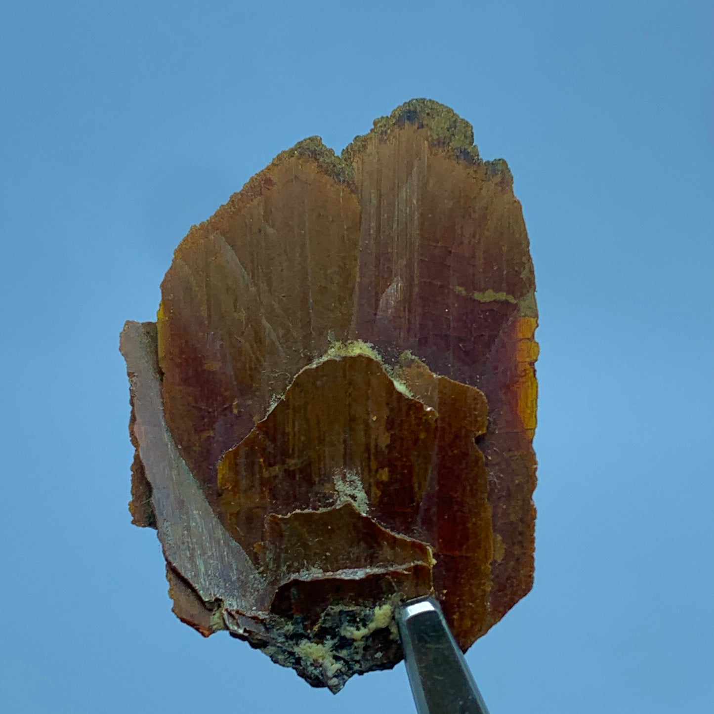 Brookite Crystal, Rare Mineral, 18 Carats, Red Brookite, Titanium Dioxide, Crystal Specimen, Miniature Specimen, Brookite Stone, High Energy, Collector Gem