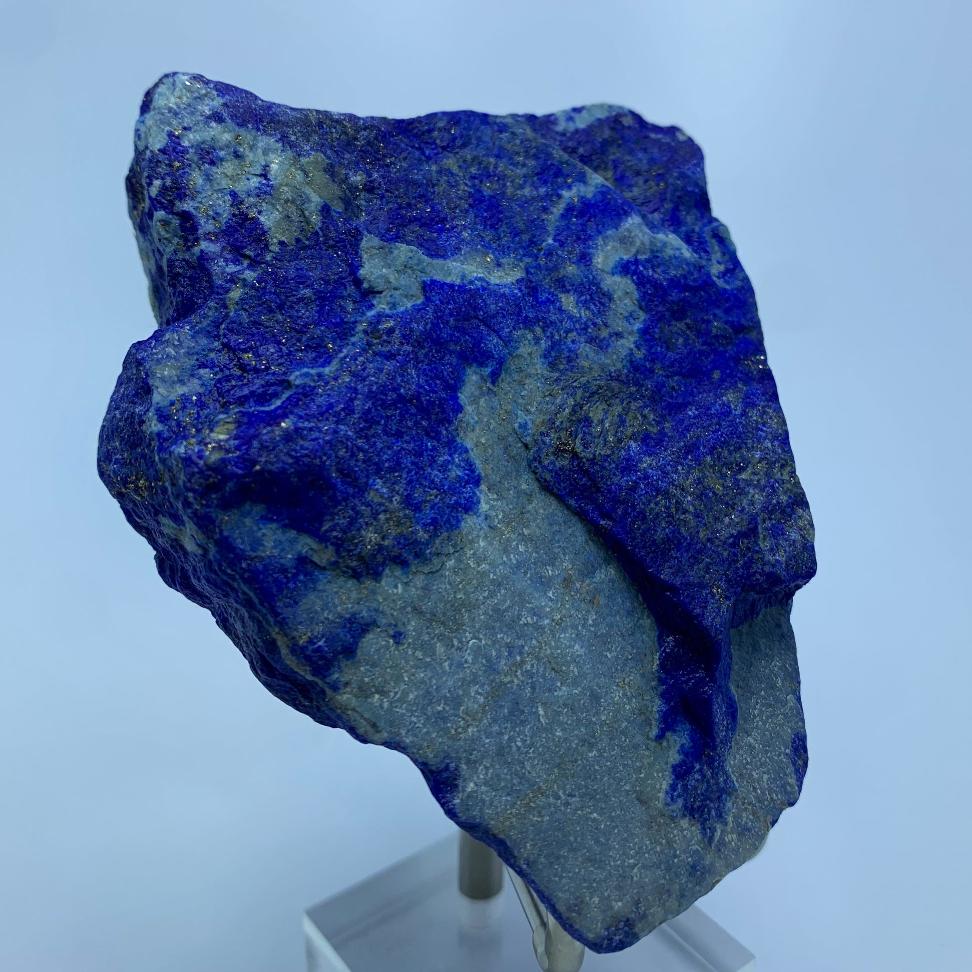 Lapis Lazuli Rough, 1012 Carat, AAA Grade, Raw Lapis, Golden Pyrite, Rough Gemstone, Large Chunk, Carving Rough, Royal Blue, Wisdom Stone, Collector Specimen