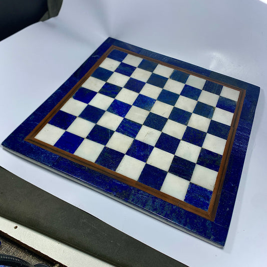 Lapis Lazuli Chess Set