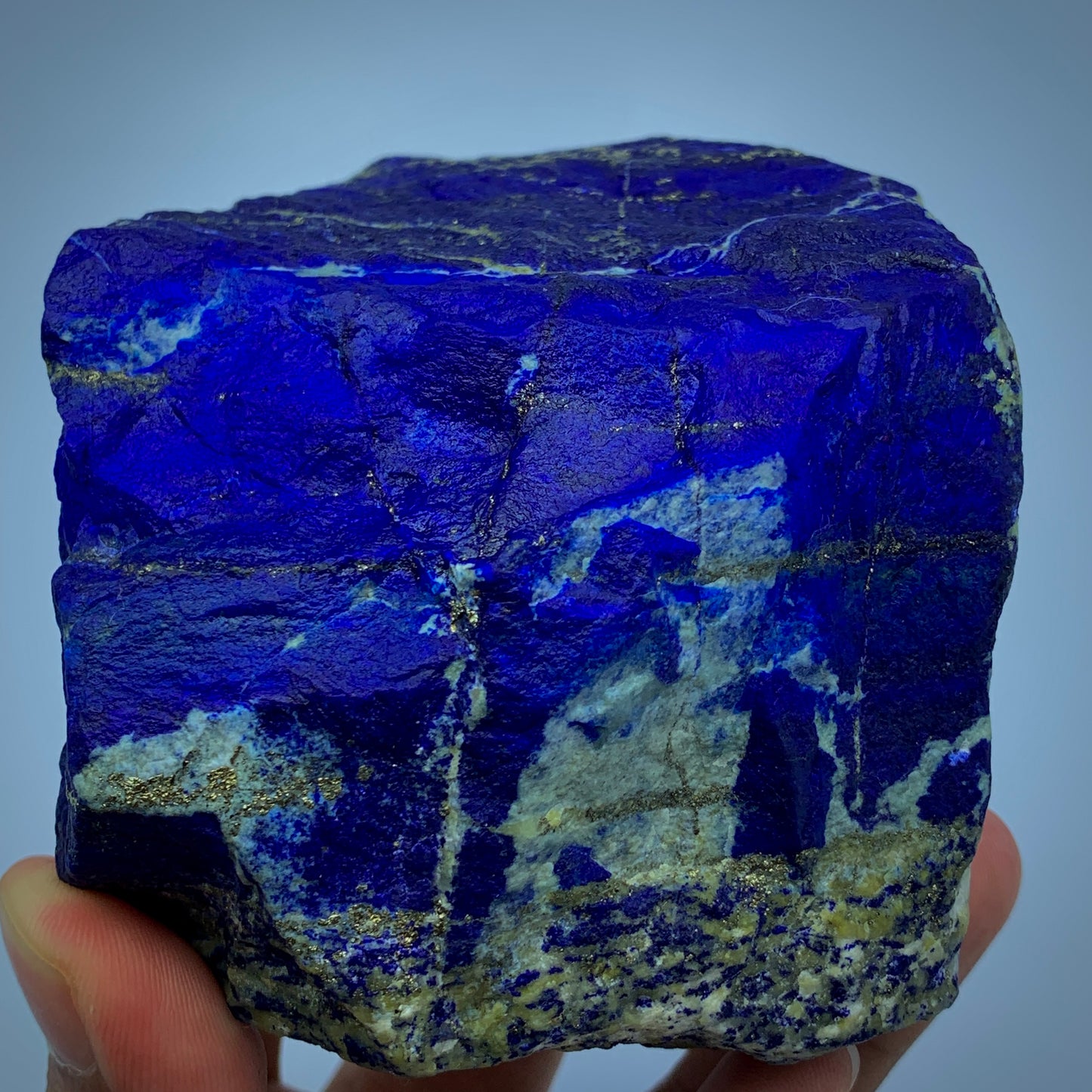 Lapis Lazuli Rough, 4250 Carat, AAA Grade, Mine 4 Lapis, Royal Blue, Afghanistan Gemstone, Raw Lapis, Golden Pyrite, Investment Stone, Massive Lapis, Carving Rough