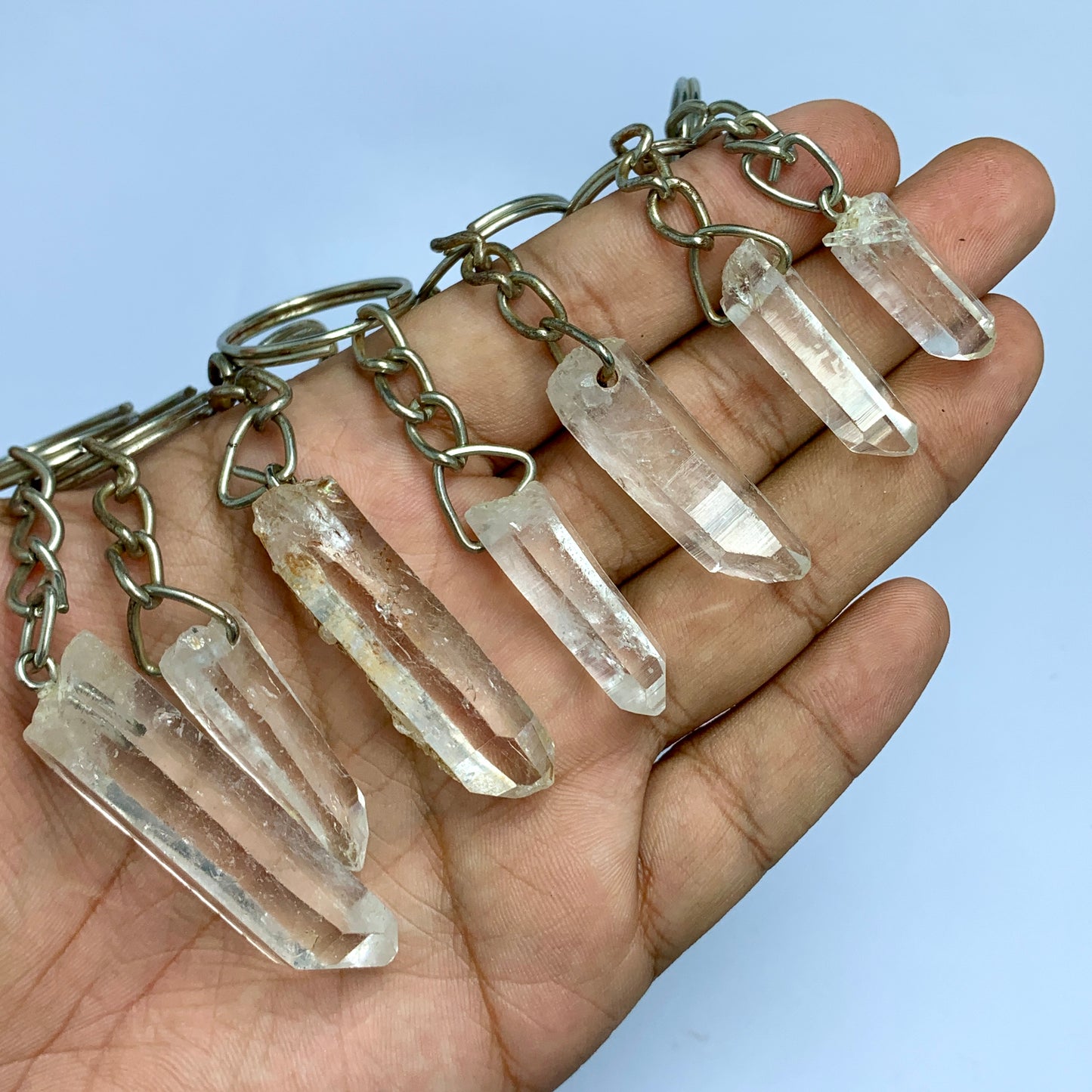 Quartz Crystal Key Chain - Pakistan
