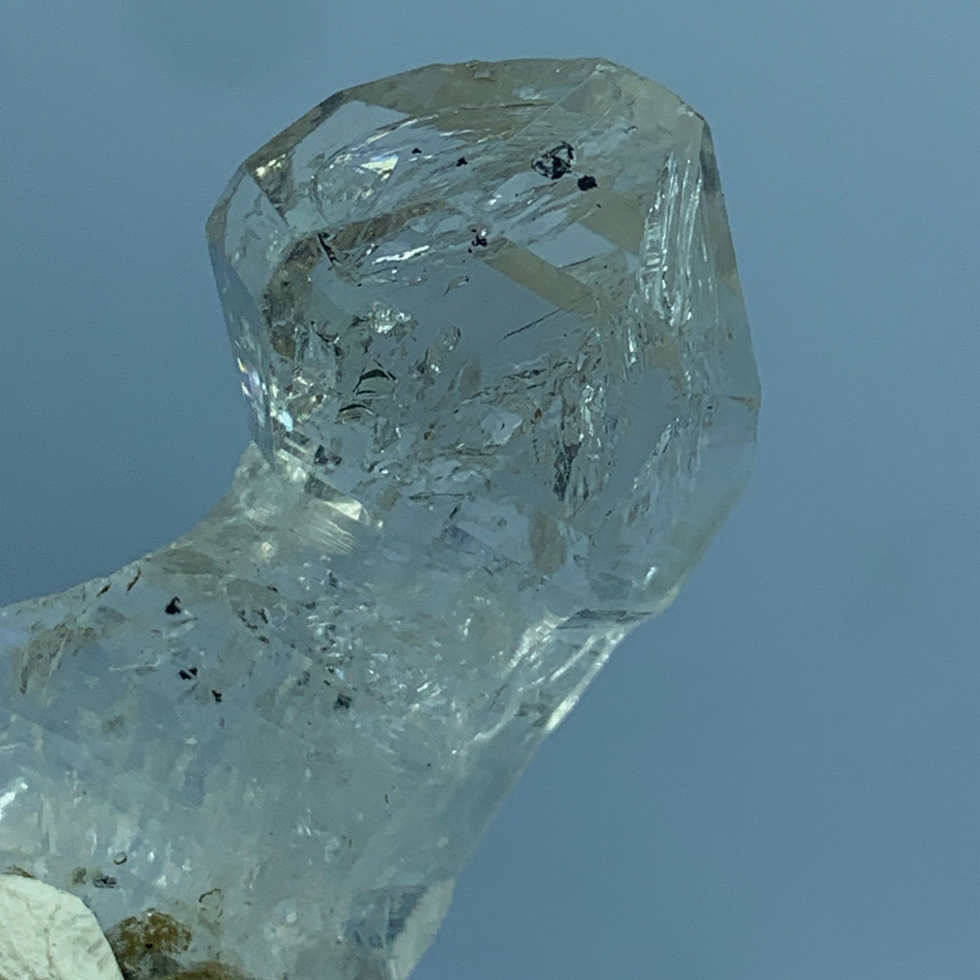 Enhydro Quartz, 345 Carats, Movable Bubble, Water Inclusion, Rainbow Quartz, Quartz Crystal, Rare Mineral, Collector Specimen,  Ancient Water, Investment Stone, Natural Crystal, Crystal Dimensions