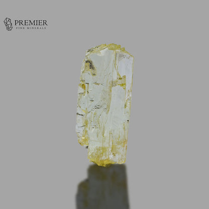 Natural Yellow Etched Kunzite Crystal – Rare Afghanistan