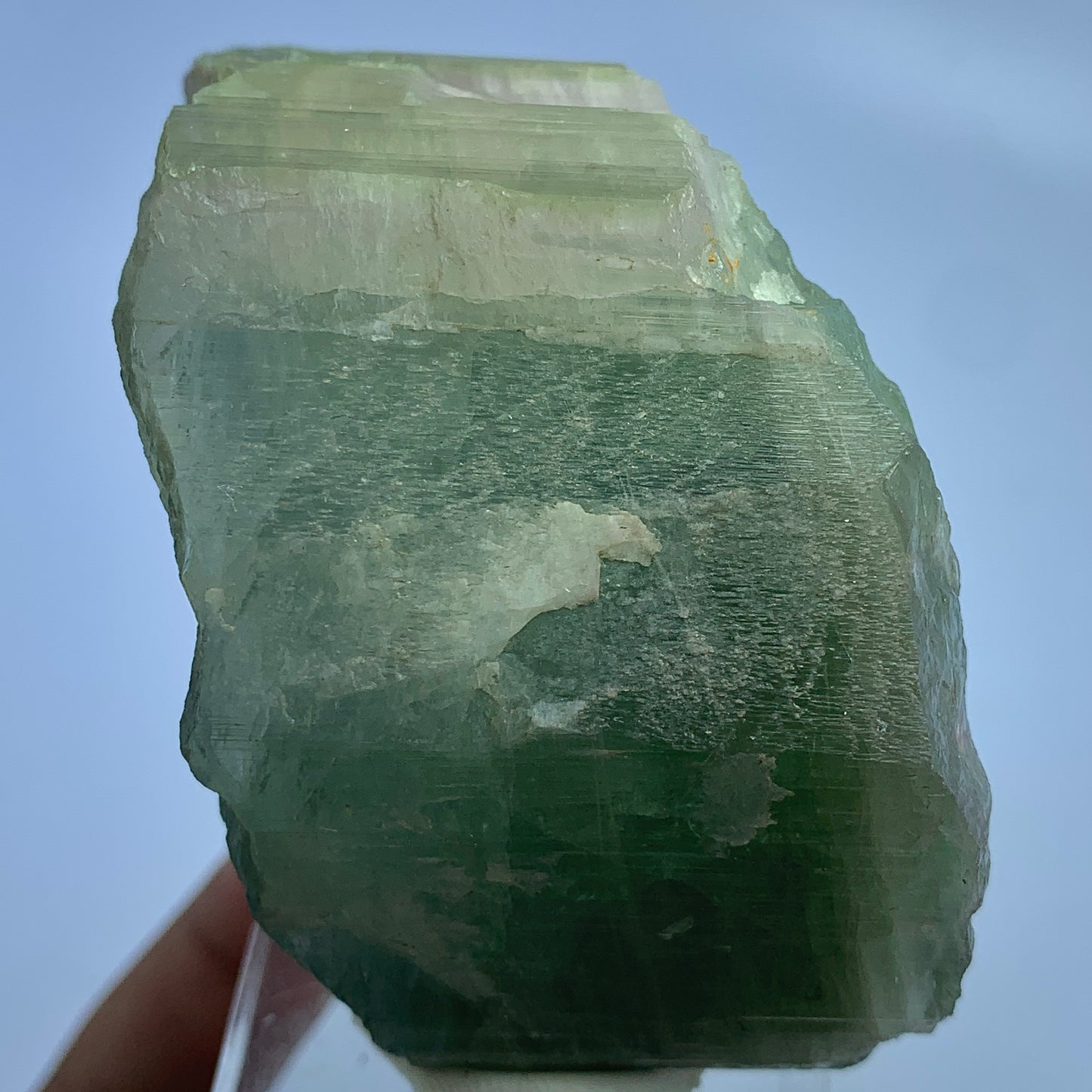 Green Tourmaline, 1000 Carat, Raw Tourmaline, Kunar Afghanistan, Tourmaline Rough, Elbaite, Investment Grade, Large Crystal, Heart Chakra, Lapidary Rough