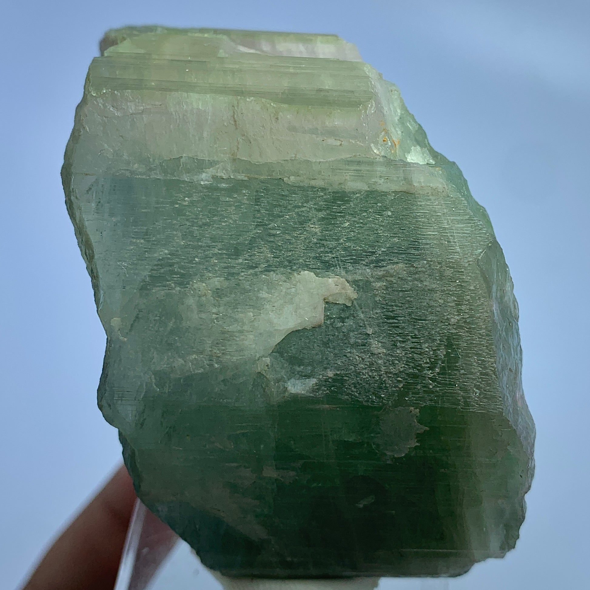 Green Tourmaline, 1000 Carat, Raw Tourmaline, Kunar Afghanistan, Tourmaline Rough, Elbaite, Investment Grade, Large Crystal, Heart Chakra, Lapidary Rough