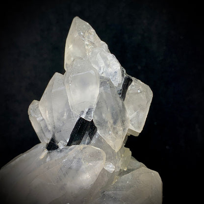 Black Tourmaline Quartz, Tourmalinated Quartz, 2115 Carats, 423 Grams, Included Quartz, Protection Crystal, Grounding Stone, Quartz Cluster, Collector Specimen, Needle Inclusions, Massive Specimen