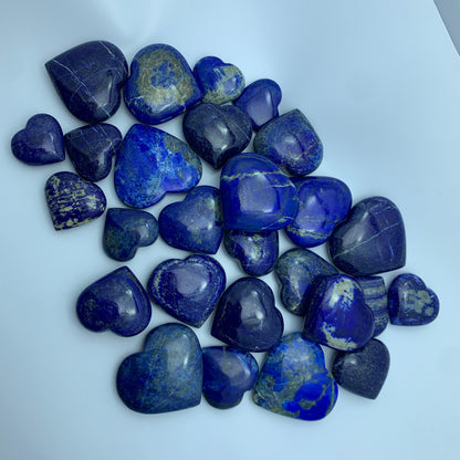 Lapis Lazuli Heart, Large Crystal, Royal Blue Stone, 800 Gram Lapis, Afghan Crystal, Healing Stone, Third Eye Chakra, Polished Crystal, Wisdom Stone, Statement Piece