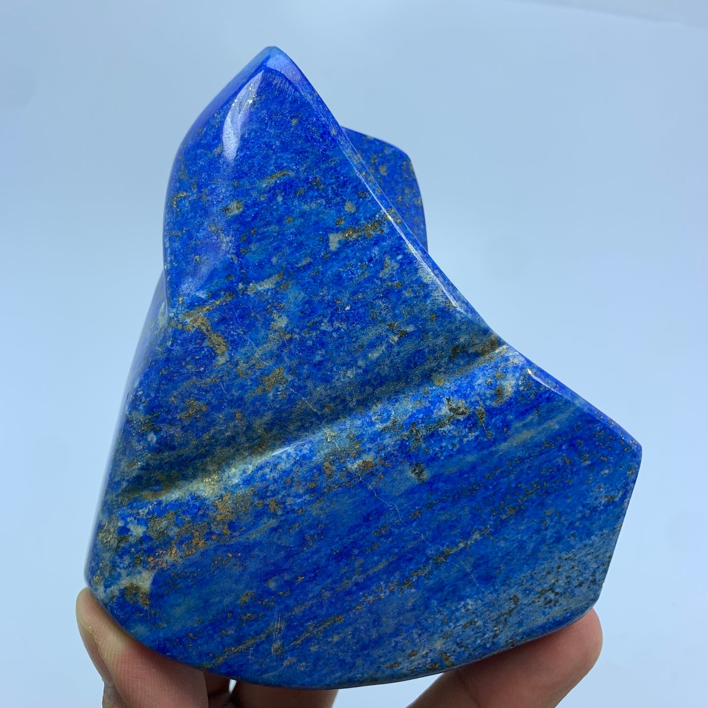 Lapis Lazuli Tumbled, 500g Lapis, Polished Crystal, High Grade, Blue Crystal, Healing Stone, Chakra Decor, Bulk Lapis, Golden Pyrite, Freeform Tumbled