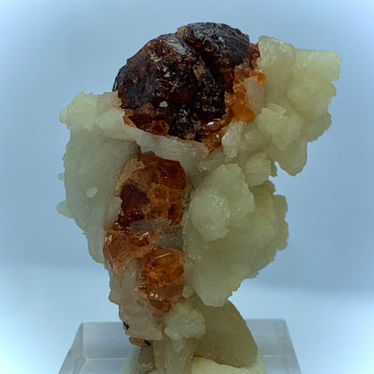 Rhodolite Garnet, Garnet Crystals, 215 Carats, Mushroom Crystal, Feldspar Matrix, Pakistan Mineral, Pink Garnet, Collector Specimen, Aesthetic Cluster, Heart Chakra, Pegmatite Mineral, Unique Mineral, Crystal Dimensions