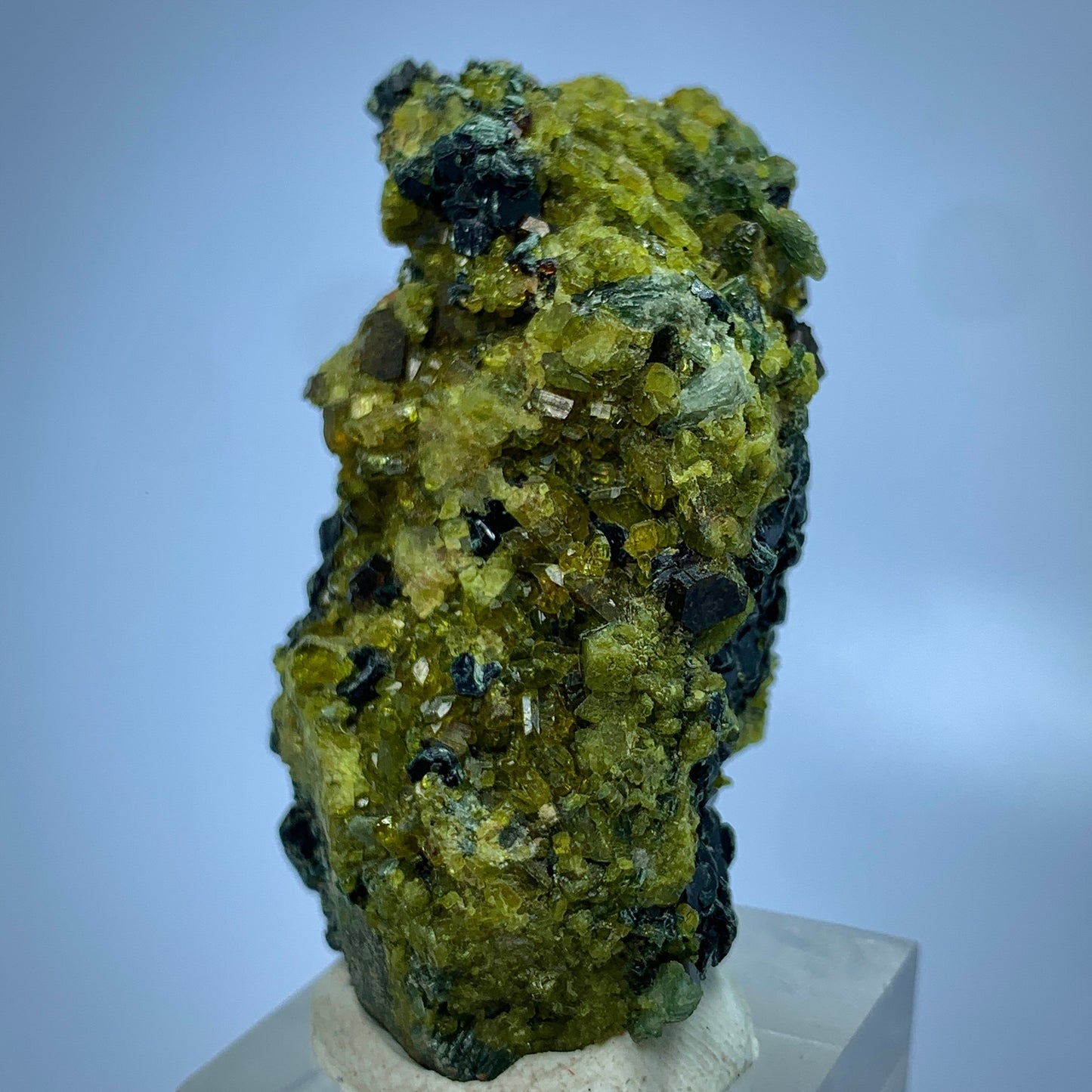 Vesuvianite Crystal, Diopside, Rainbow Magnetite, Iron Mica, 212 Carat, Pakistan Mineral, Complex Cluster, Idocrase, Iridescent Magnetite, Rare Mineral