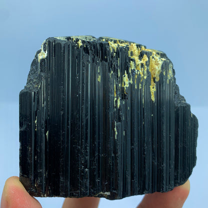 Black Tourmaline, Schorl Crystal, 1800 Carats, Etched Termination, Massive Crystal, Pakistan Mineral, Grounding Stone, Healing Crystal, Collector Specimen, Investment Stone, Tourmaline Crystal, Root Chakra, Crystal Dimensions