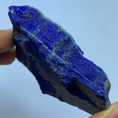 Lapis Lazuli Rough, 1012 Carat, AAA Grade, Raw Lapis, Golden Pyrite, Rough Gemstone, Large Chunk, Carving Rough, Royal Blue, Wisdom Stone, Collector Specimen