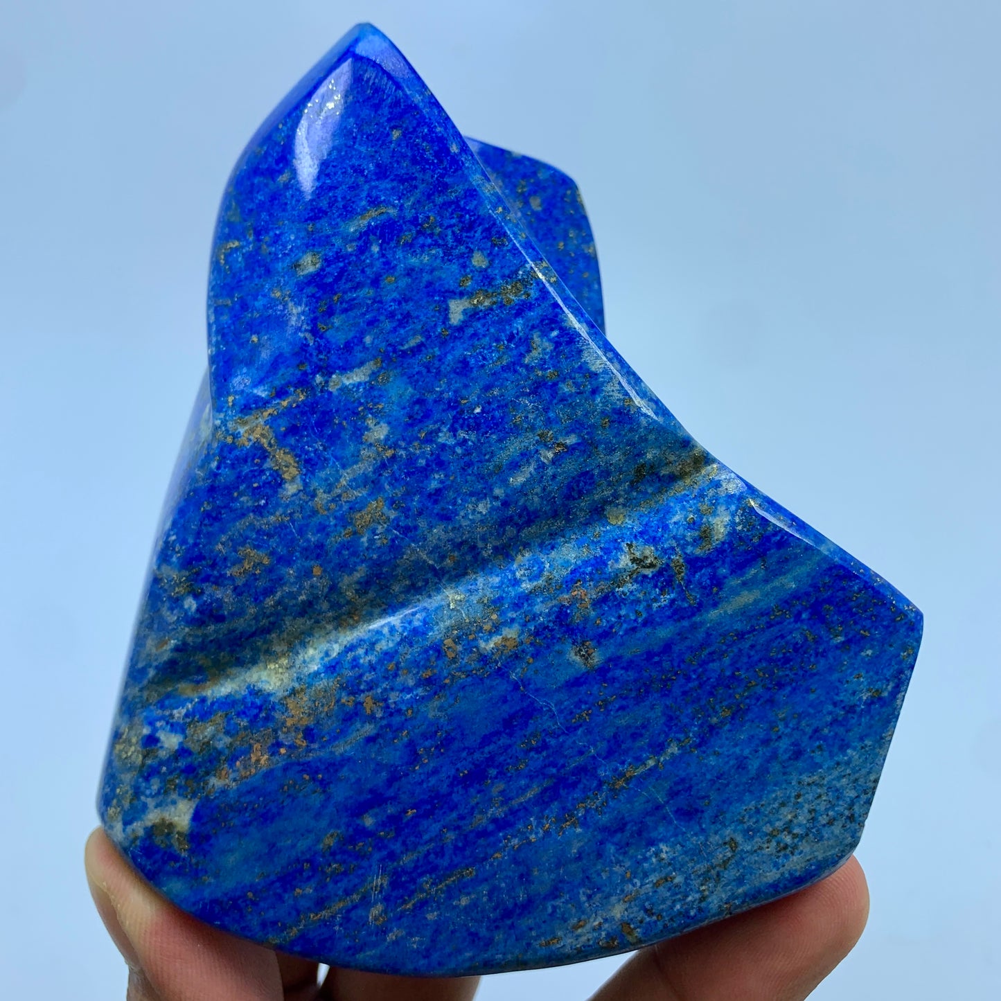 Lapis Lazuli Tumbled, 500g Lapis, Polished Crystal, High Grade, Blue Crystal, Healing Stone, Chakra Decor, Bulk Lapis, Golden Pyrite, Freeform Tumbled