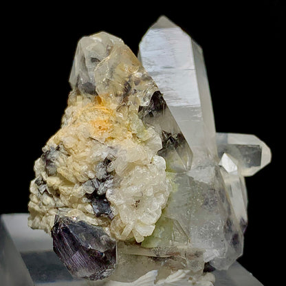 Byssolite Quartz, Included Quartz, 225 Carats, 45 Grams, Pakistan Mineral, Fibrous Inclusions, Amphibole, Collector Specimen, Miniature Specimen, Unique Quartz, Aesthetic Crystal