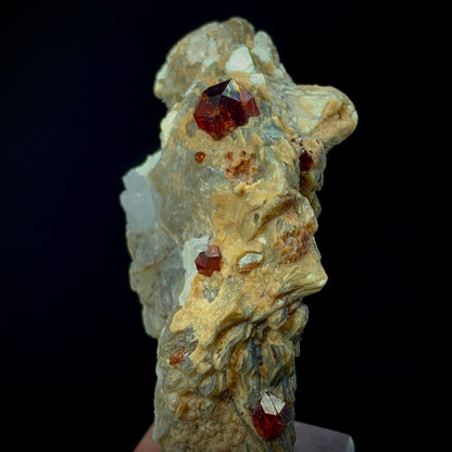 Spessartine Garnet, Muscovite Matrix, 248 Carat, Orange Garnet, Mica Specimen, Collector Crystal, Sacral Chakra, Aesthetic Cluster, Investment Stone, Garnet Crystal, Pakistan Mineral, Afghanistan Crystal, Crystal Dimensions