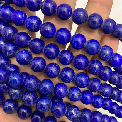 Lapis Lazuli beads, Royal Blue Lapis, AAA Grade, Afghan Lapis, Natural Crystal, Golden Pyrite, Large Lapis, Mineral Specimen, Home Decor Crystal, Lapidary Rough, Carving Stone, Investment Stone, Deep Blue Lapis