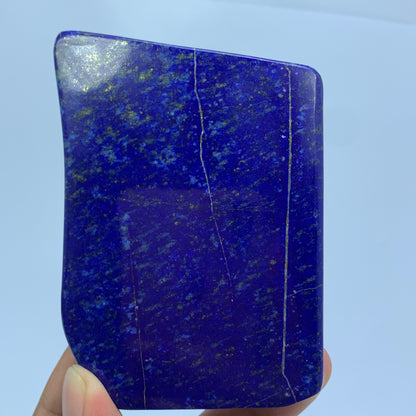 Lapis Lazuli Tumbled, 1144 Carat, AAA Grade, Polished Lapis, Deep Blue, Freeform Stone, Third Eye Chakra, Healing Crystal, Golden Pyrite, Display Decor