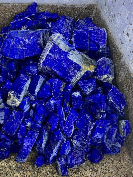 AAA Grade Lapis Lazuli Lot – Top Royal Blue Color, Mine 4 Afghanistan