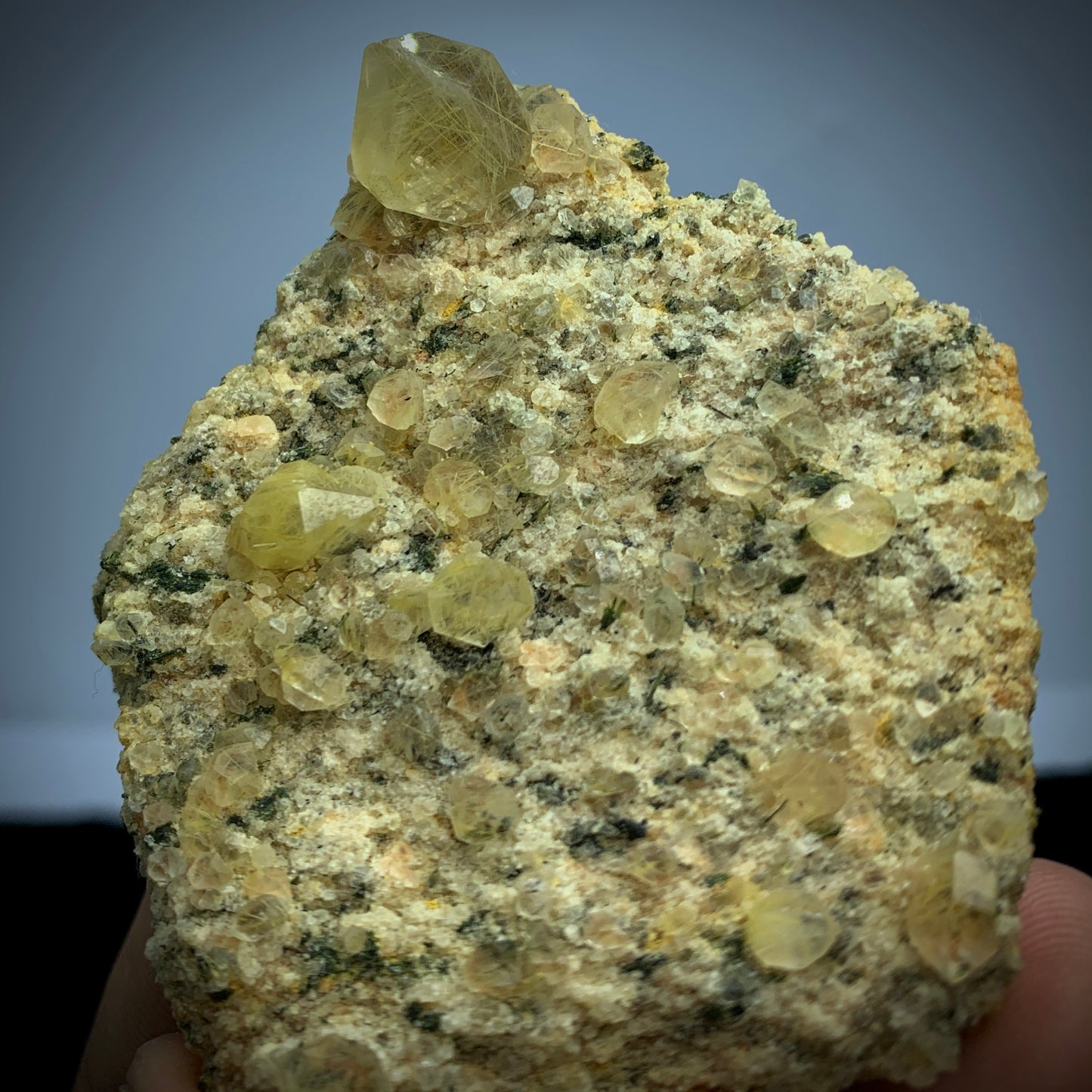 Bipyramidal Quartz, Diamond Quartz, Rutile Quartz, Tourmaline Inclusion, 550 Carat, Quartz Cluster, Rare Quartz, Rutile Tourmaline, Multi-Inclusion, Collector Specimen