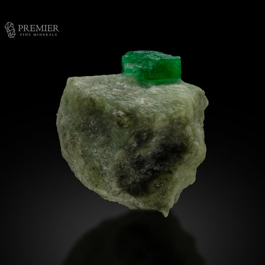 Emerald Crystal on Matrix from Pakistan