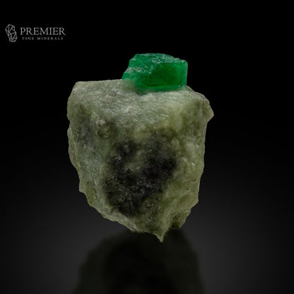 Emerald Crystal on Matrix from Pakistan