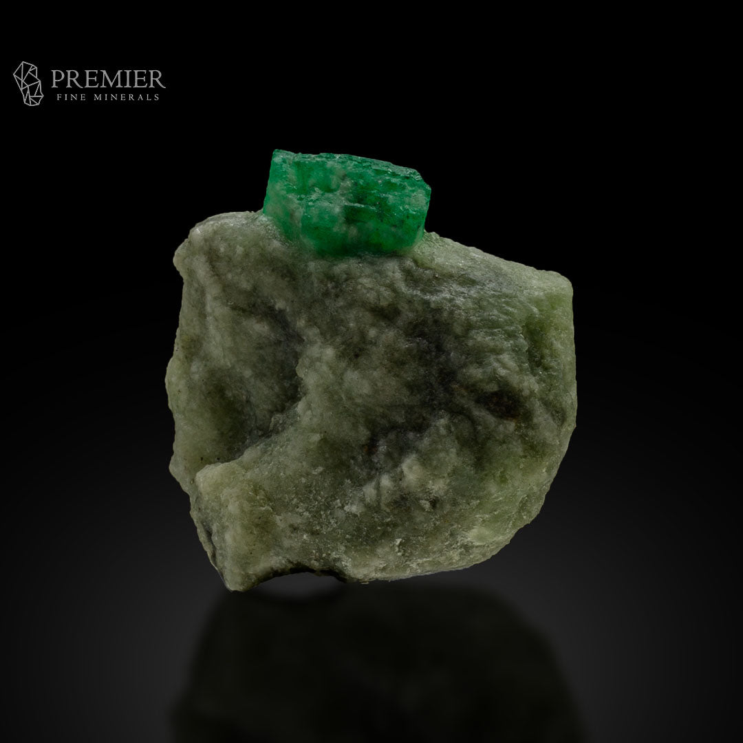 Emerald Crystal on Matrix from Pakistan