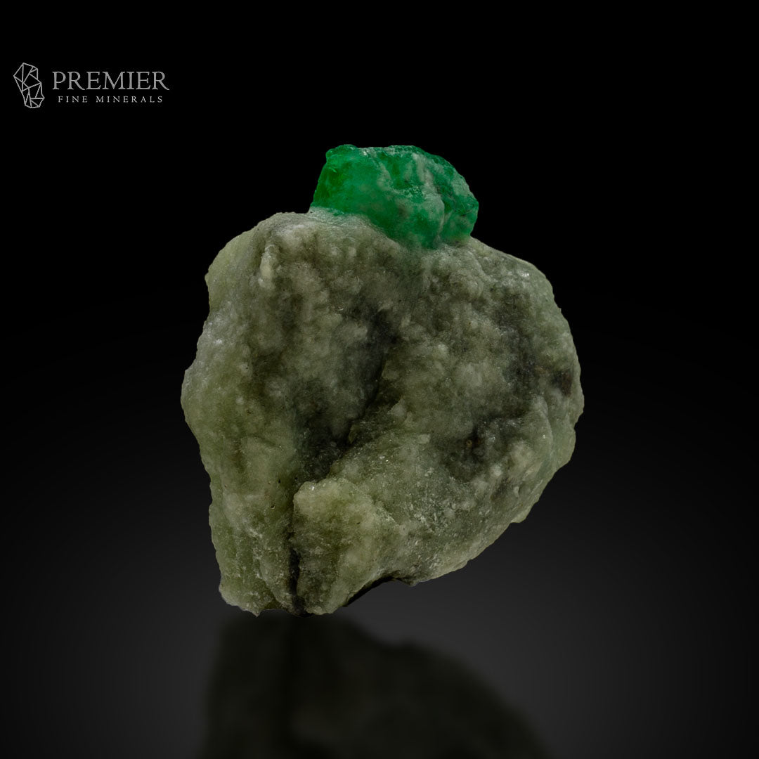 Emerald Crystal on Matrix from Pakistan