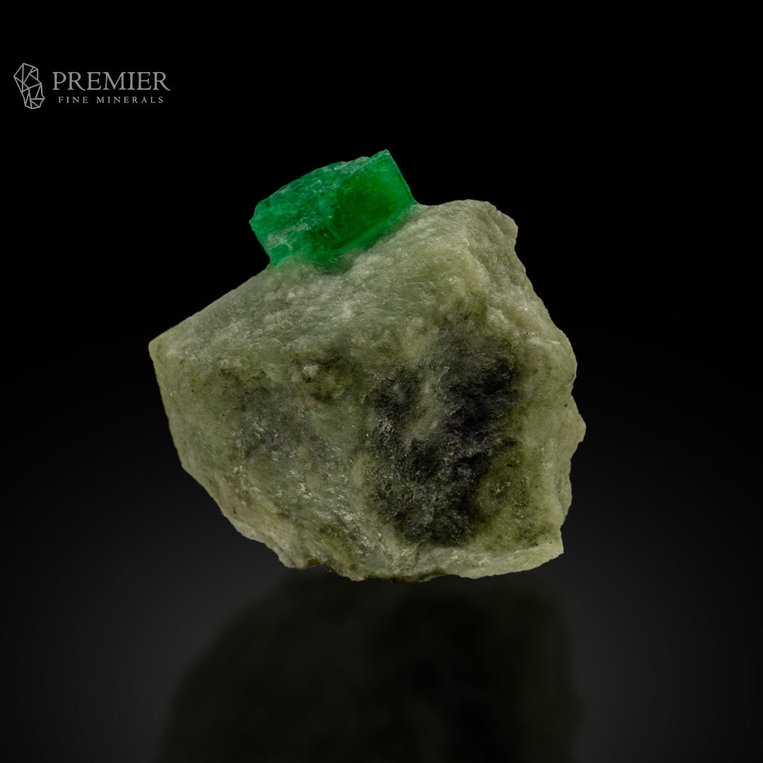 Emerald Crystal on Matrix from Pakistan
