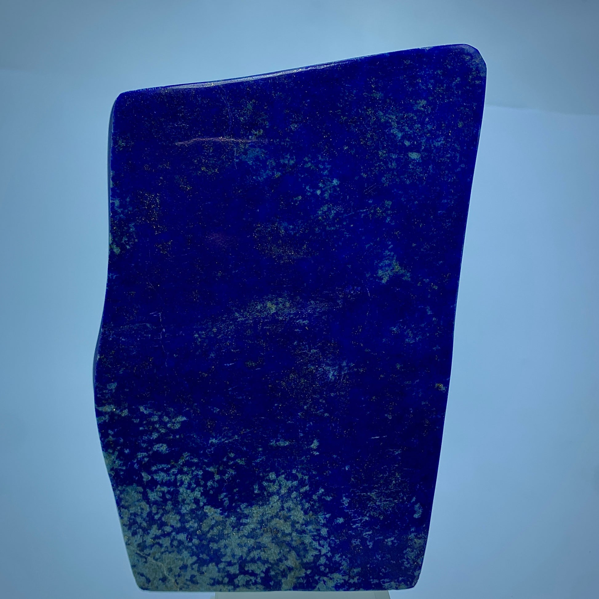 Lapis Lazuli Polished, 550g Lapis, Royal Blue, Afghan Lapis, Polished Slab, Freeform Stone, Healing Stone, Third Eye Chakra, Golden Pyrite, Display Decor