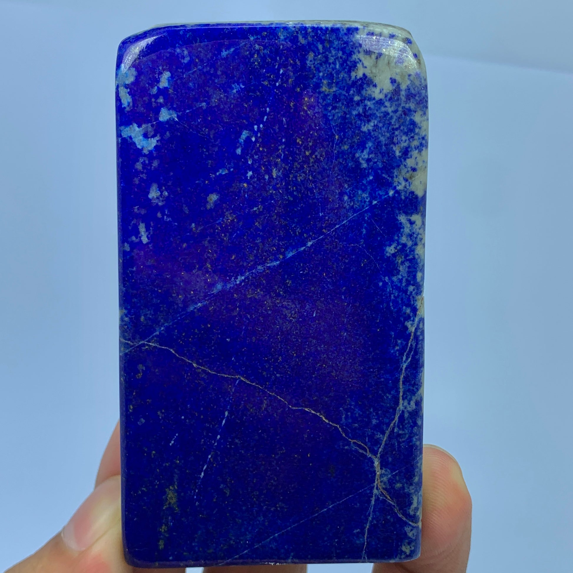 Lapis Lazuli Tumbled, 926 Carat, Mine 4 Lapis, Deep Blue, Polished Stone, Afghan Lapis, Golden Pyrite, Freeform Stone, Decor Piece, High Quality