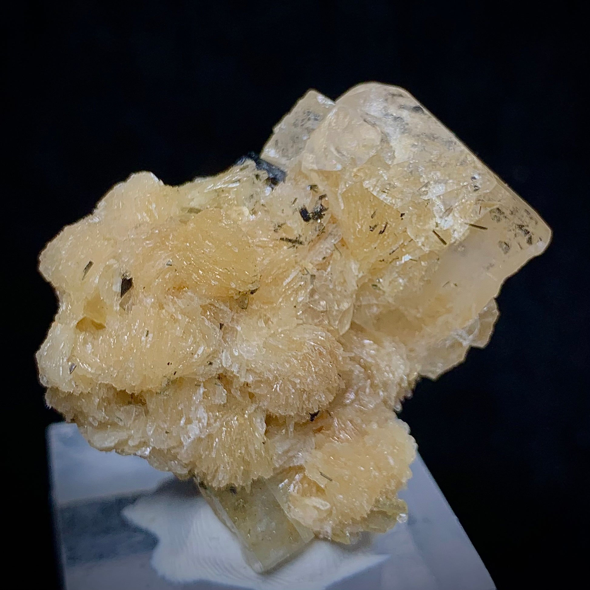 Topaz, Aquamarine, Albite, 220 Carats, 44 Grams, Skardu Pakistan, Himalayan Mineral, Triple Association, Gem Crystal, Collector Specimen, Miniature Specimen, Beryl, Topaz on Matrix