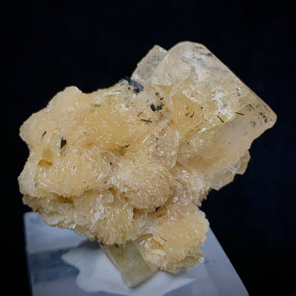 Topaz, Aquamarine, Albite, 220 Carats, 44 Grams, Skardu Pakistan, Himalayan Mineral, Triple Association, Gem Crystal, Collector Specimen, Miniature Specimen, Beryl, Topaz on Matrix