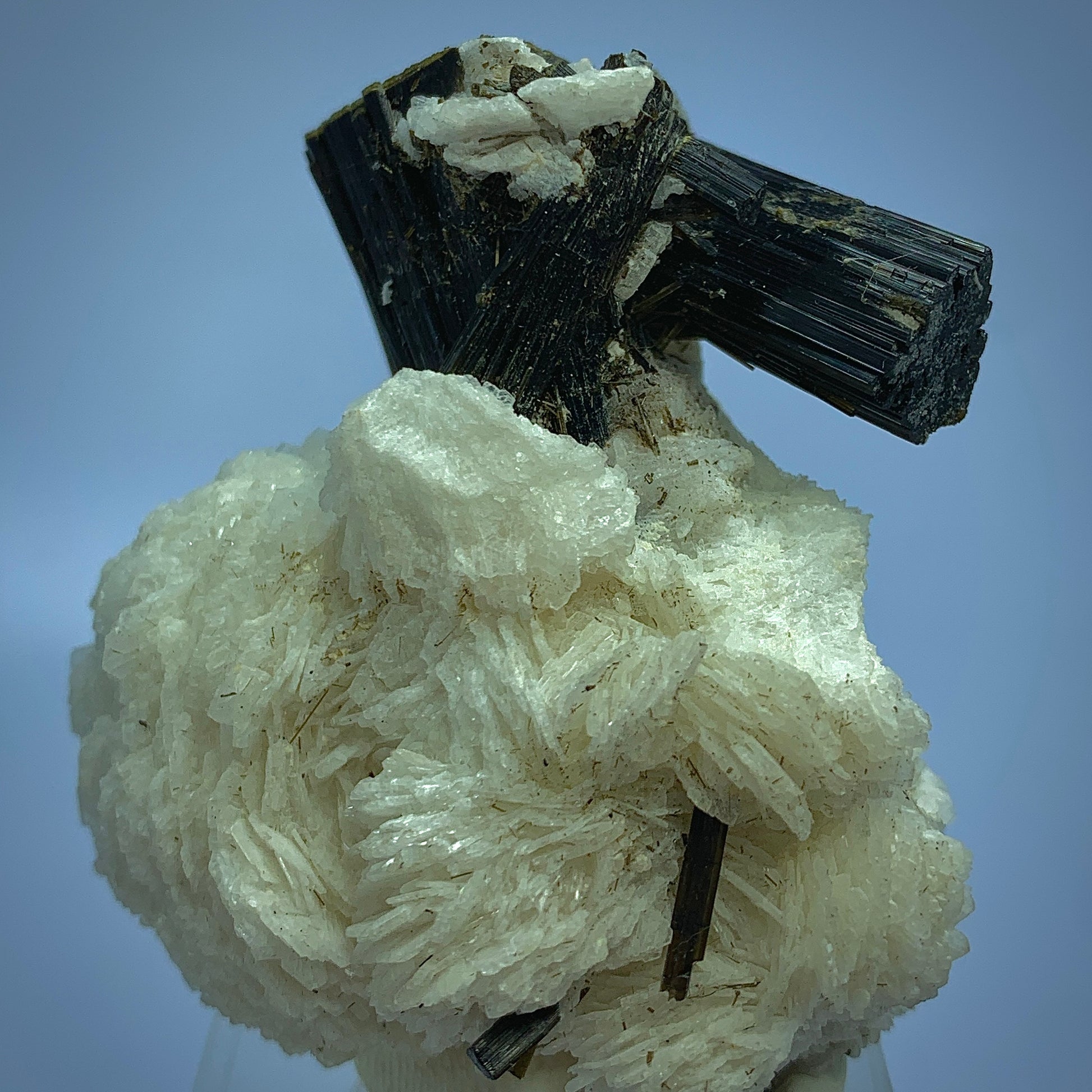 Green Cap Tourmaline, 479 Carat, Tourmaline in Albite, Pakistan Crystal, Albite Matrix, Tourmaline Specimen, Collector Crystal, Color Zone Tourmaline, Raw Tourmaline, Gemstone on Matrix