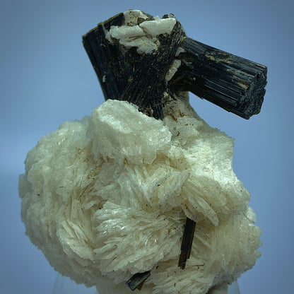 Green Cap Tourmaline, 479 Carat, Tourmaline in Albite, Pakistan Crystal, Albite Matrix, Tourmaline Specimen, Collector Crystal, Color Zone Tourmaline, Raw Tourmaline, Gemstone on Matrix