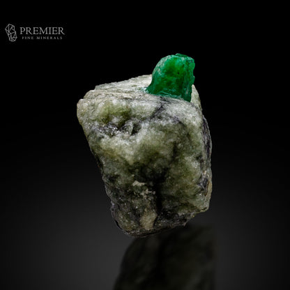 Emerald Crystal on Matrix from Pakistan