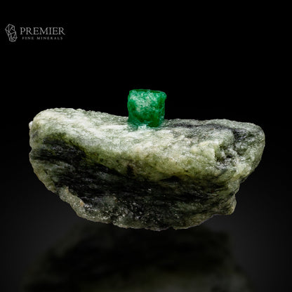 Emerald Crystal on Matrix from Pakistan
