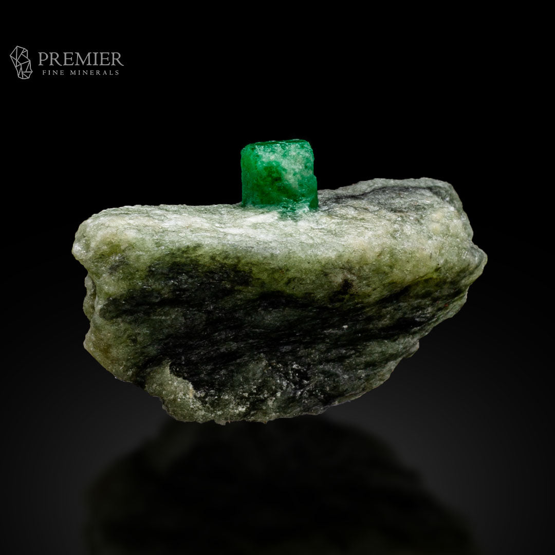 Emerald Crystal on Matrix from Pakistan