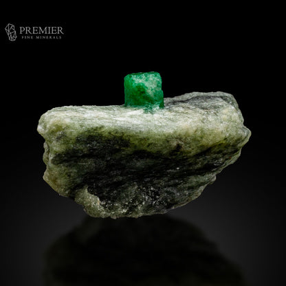 Emerald Crystal on Matrix from Pakistan