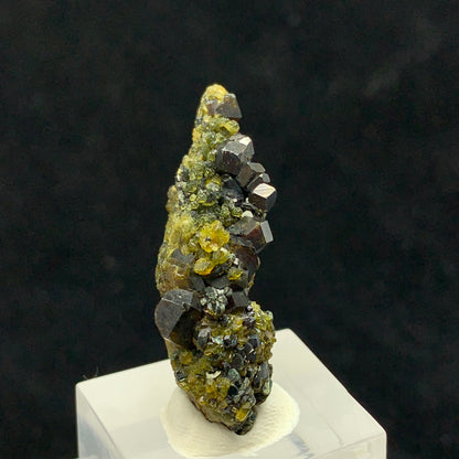 Andradite Garnet, Vesuvianite, Magnetite, 63 Carat, Skardu Pakistan, Mineral Association, Garnet Crystal, Idocrase, Collector Specimen, Pakistan Mineral
