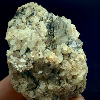 Rutile Quartz, Zagi Mine, Terminated Crystal, Lepidolite Matrix, 83 Grams, Pakistan Specimen, Rutile Quartz, Rare Mineral, Collector Specimen, Zagi Crystal, Quartz on Matrix