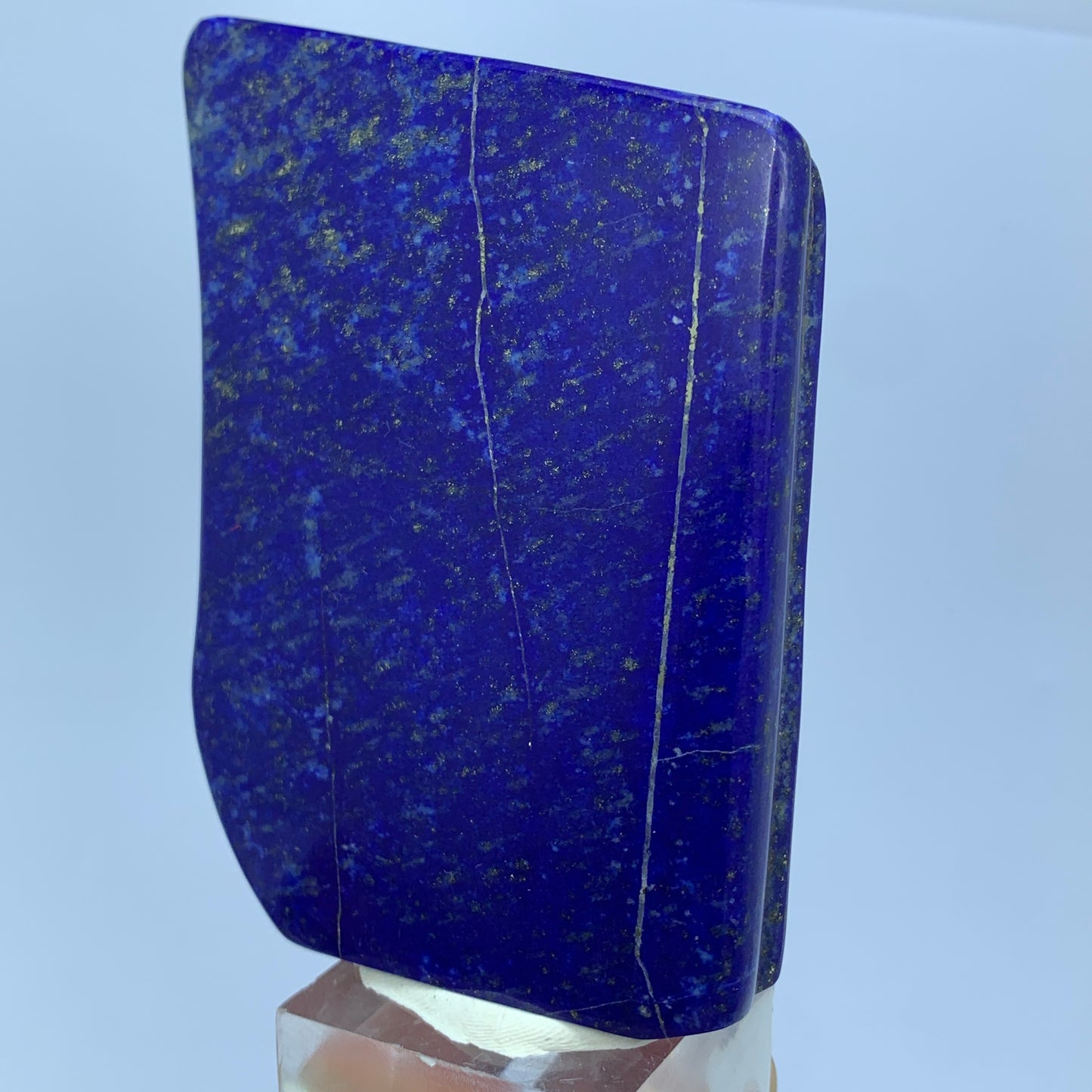 Lapis Lazuli Tumbled, 1144 Carat, AAA Grade, Polished Lapis, Deep Blue, Freeform Stone, Third Eye Chakra, Healing Crystal, Golden Pyrite, Display Decor