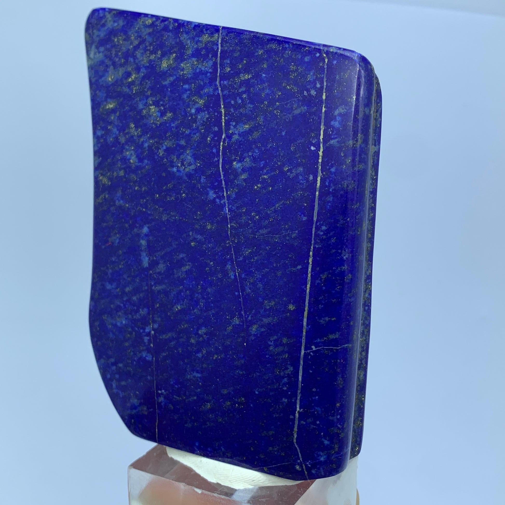 Lapis Lazuli Tumbled, 1144 Carat, AAA Grade, Polished Lapis, Deep Blue, Freeform Stone, Third Eye Chakra, Healing Crystal, Golden Pyrite, Display Decor