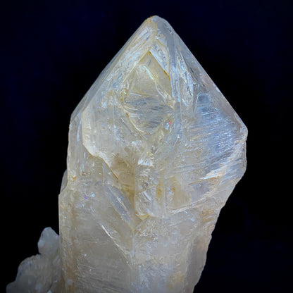Skeleton Quartz, 2240 Carats, Fenster Quartz, Perfect Terminated, Large Crystal, Master Healer, Record Keeper, Collector Specimen, $\text{SiO}_2$, Quartz Crystal, Growth Interference, Investment Stone, Crystal Dimensions