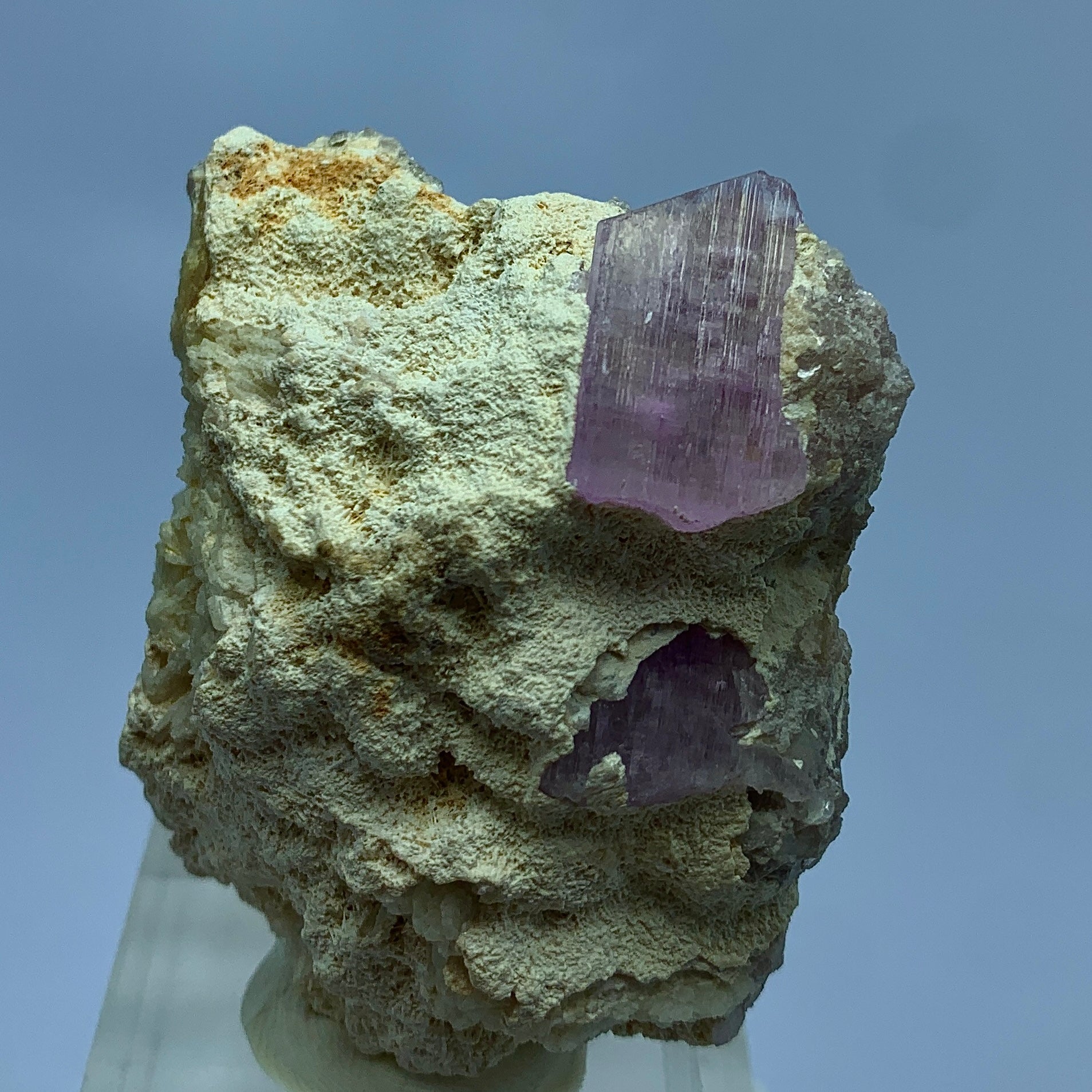 Kunzite in Matrix, 363 Carat, Raw Kunzite, Feldspar, Spodumene, Afghanistan Crystal, Pink Kunzite, Rough Gemstone, Mineral Specimen, Collector Crystal