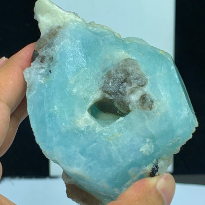 Aquamarine Crystal, 2500 Carat Beryl, Deep Blue Aquamarine, Raw Crystal Specimen, Afghanistan Mineral, Large Aquamarine, Rough Gemstone, Investment Mineral, Beryl Crystal, Blue Crystal