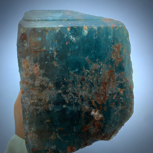 Aquamarine Crystal, 2000 Carat Beryl, Deep Blue Aquamarine, Raw Crystal Specimen, Large Aquamarine, Rough Gemstone, Investment Mineral, Beryl Crystal, Blue Crystal, Giant Specimen