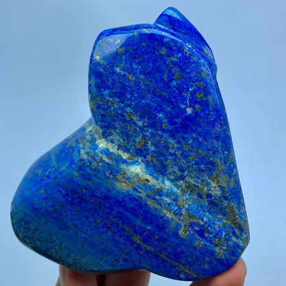 Lapis Lazuli Tumbled, 500g Lapis, Polished Crystal, High Grade, Blue Crystal, Healing Stone, Chakra Decor, Bulk Lapis, Golden Pyrite, Freeform Tumbled